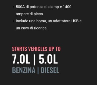 Projecta IS1400 Jump Starter 12V