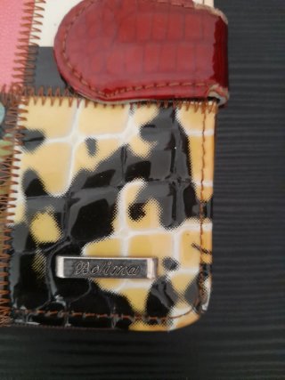 Monedero señora patchwork multicolor