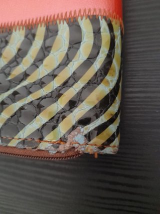Monedero señora patchwork multicolor