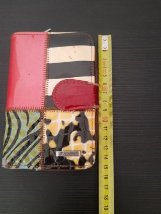 Monedero señora patchwork multicolor