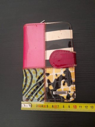 Monedero señora patchwork multicolor