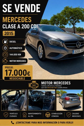 Mercedes-Benz Clase A 2015
