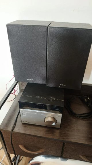 Minicadena Sony CMT-S20 CD, USB, Radio