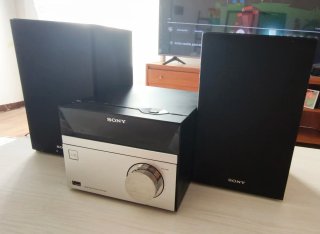 Minicadena Sony CMT-S20 CD, USB, Radio