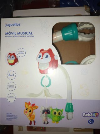 Móvil Musical Juguettos para Cuna