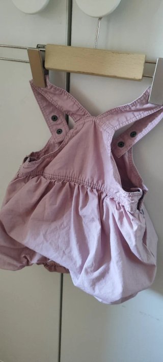 Vestido rosa bebé