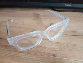 Gafas transparentes