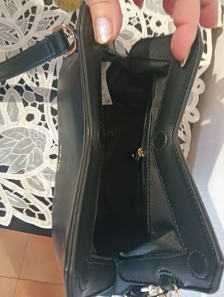 Borsa Miriade nera asimmetrica Nuova