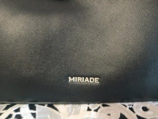 Borsa Miriade nera asimmetrica Nuova
