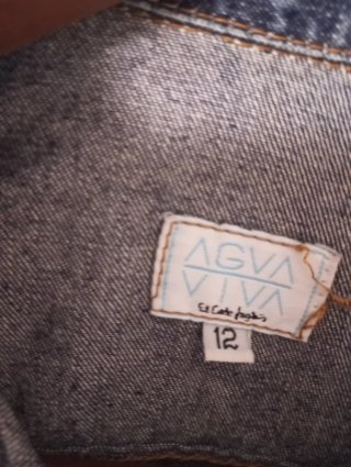 Chaqueta vaquera niña