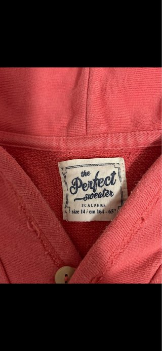 Sudadera Scalpers Roja Calavera