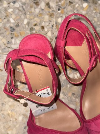 Tacones rosas nuevos 39