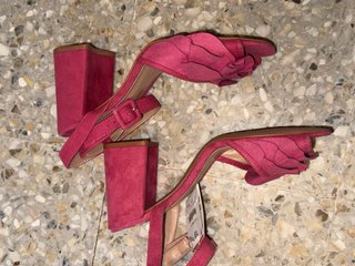 Tacones rosas nuevos 39
