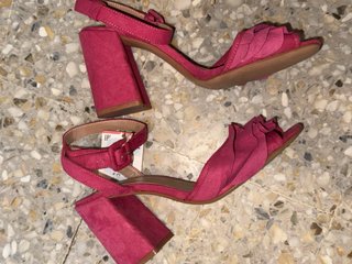 Tacones rosas nuevos 39