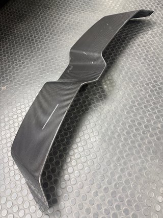 Alerón Fibra Carbono comprado en Audi para A3