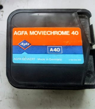 Cartucho Super 8 Agfa Moviechrome 40