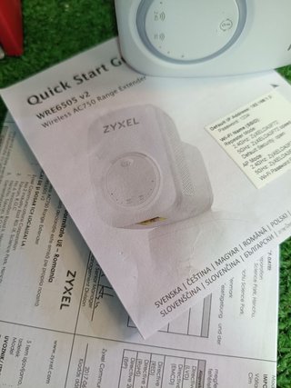 ZyXEL WRE6505 v2 Transmisor Receptor