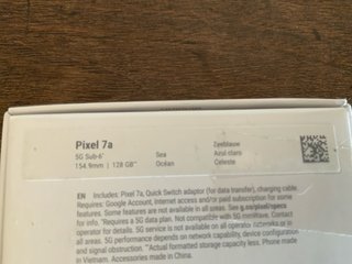 Google Pixel 7a 128gb Blu