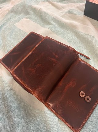 Monedero Stilord Piel Marrón