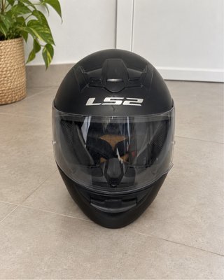 Casco de moto LS2 FF352 Rookie negro mate integral