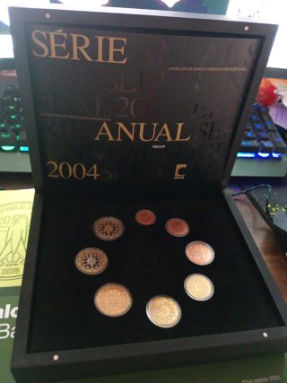 Estuche Euro Portugal 2004 Proof