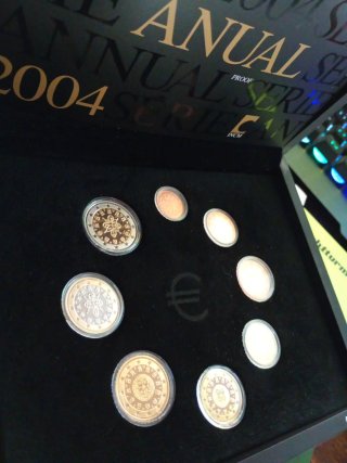 Estuche Euro Portugal 2004 Proof