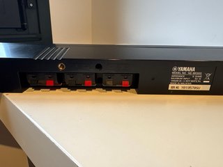 Altavoz Central y Satélites Yamaha Negro