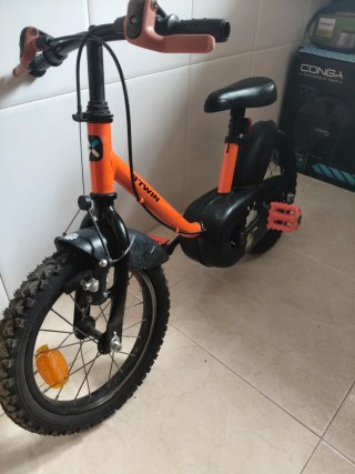Bici infantil Btwin naranja