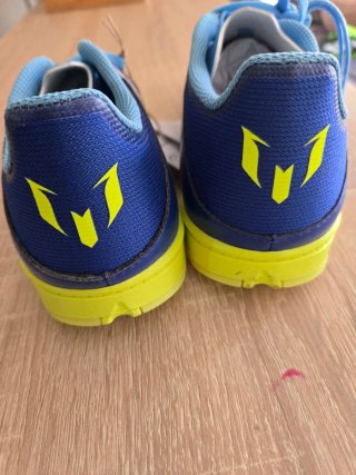 Zapatillas Adidas F50 Messi Niño Azul/Amarillo