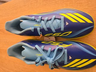 Zapatillas Adidas F50 Messi Niño Azul/Amarillo