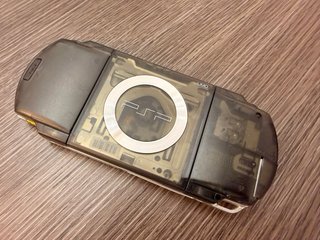 PSP 1000 Fat Negra