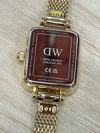 Reloj Daniel Wellington DW00100652 Negro/Dorado
