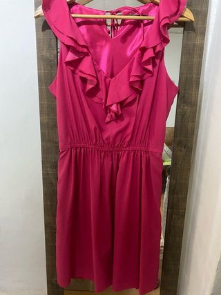 Vestido fiesta fucsia Easy Wear Talla40 M