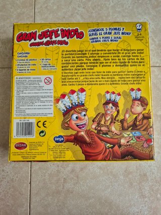 Juego de mesa Gran Jefe Indio Bizak