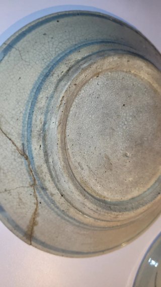 2 Antichi Piatti in Ceramica Cinese