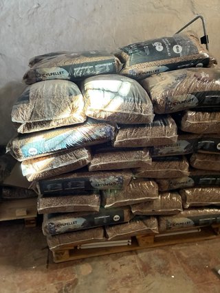 Sacos de pellets de 15kg para calefacción