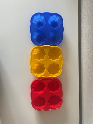 Set 3 Formine per Dolci in Plastica