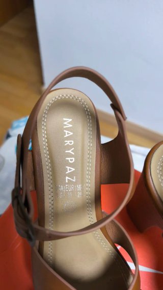 Sandalias Marrones de Plataforma