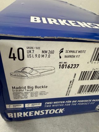 Birkenstock Madrid Big Buckle