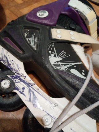 Patinetes en línea Oxelo con protecciones