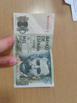 Billete 1000 pesetas Banco de España 1979