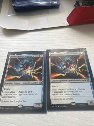 Spider-Woman, Stunning Savior MTG SPM 0152