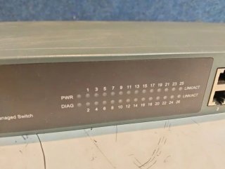Switch Gestionable L2 GEL-2670 24xGbE + 2xSFP Rack 19"