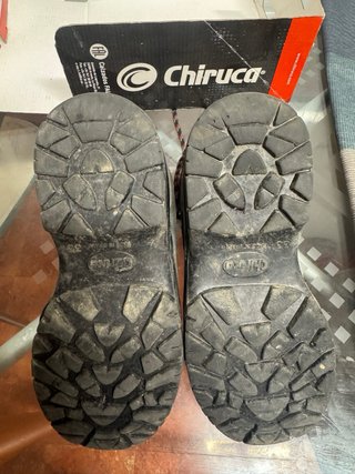 Botas Chiruca niño Gore-Tex grises y rojas talla33