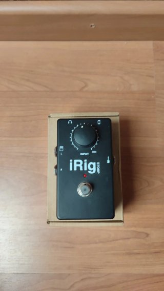 Pedal iRig Stomp para guitarra y más cosas!