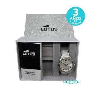 Reloj Lotus 18899 Mujer 38mm Cuarzo Blanco