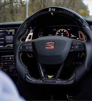 Volante Carbono Seat Leon