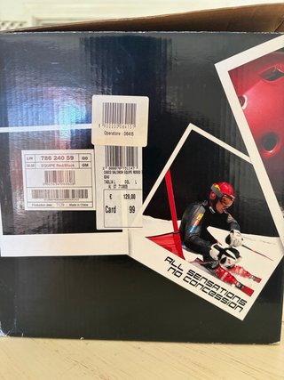 Casco de esquí Salomon rojo