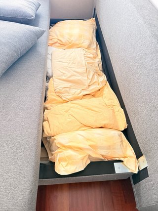 Sofá Cama Ikea Gris 3 plazas