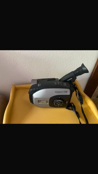 Videocámara JVC Compact VHS Plata/Negra